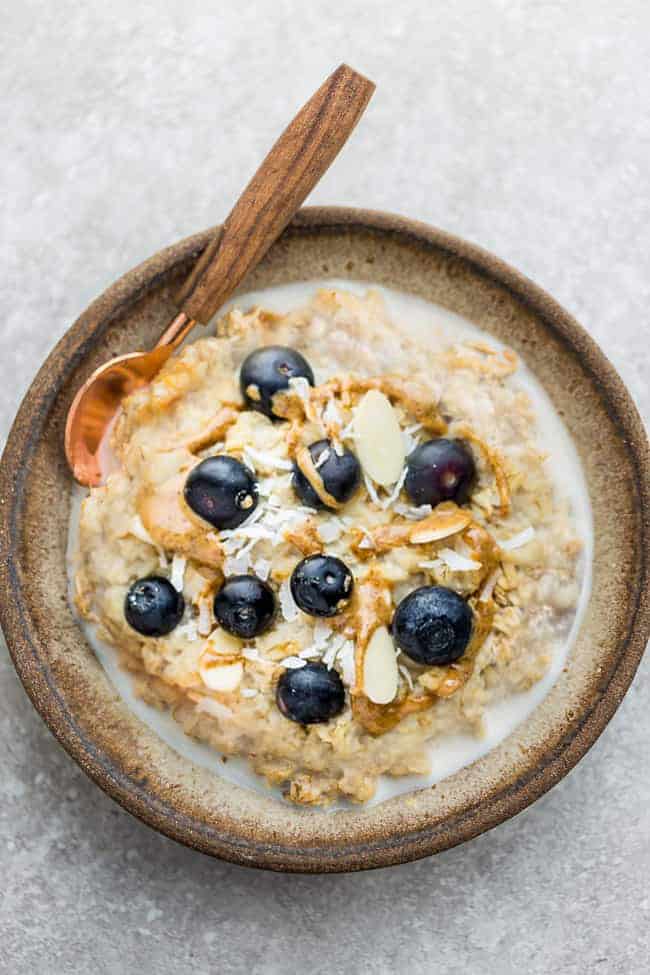 Blueberry overnight oats