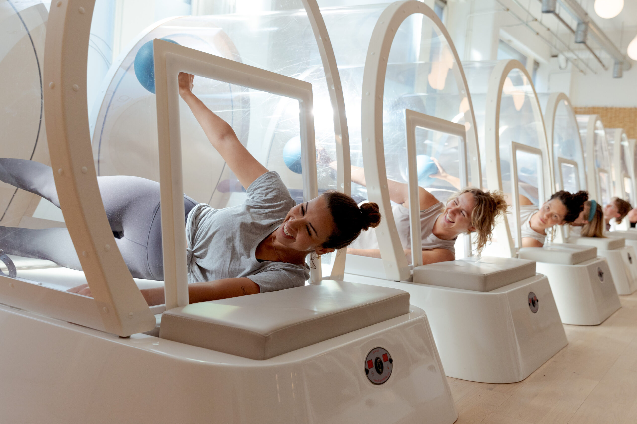 Workouts in the hot cabin with physical complaints